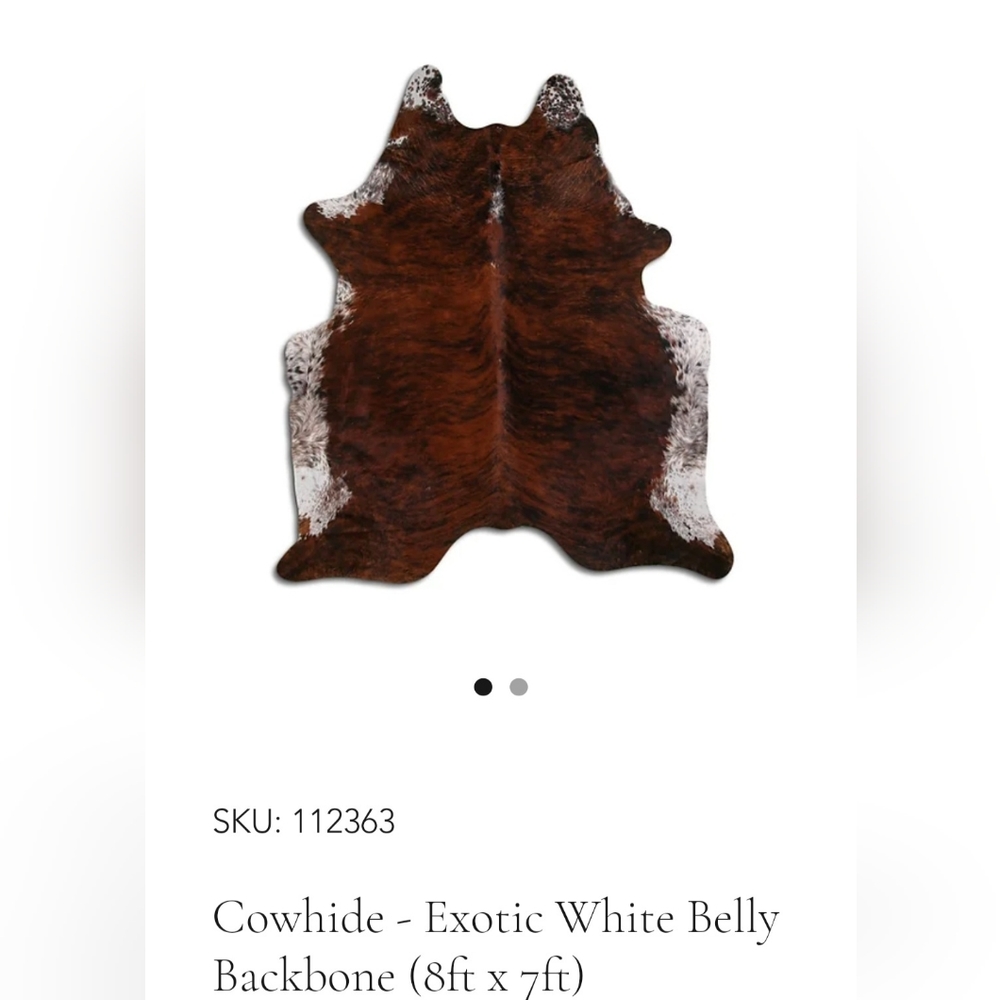 Cow hide